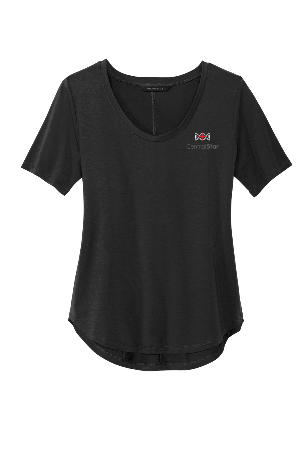 MERCER+METTLE Women’s Stretch Jersey Relaxed Scoop