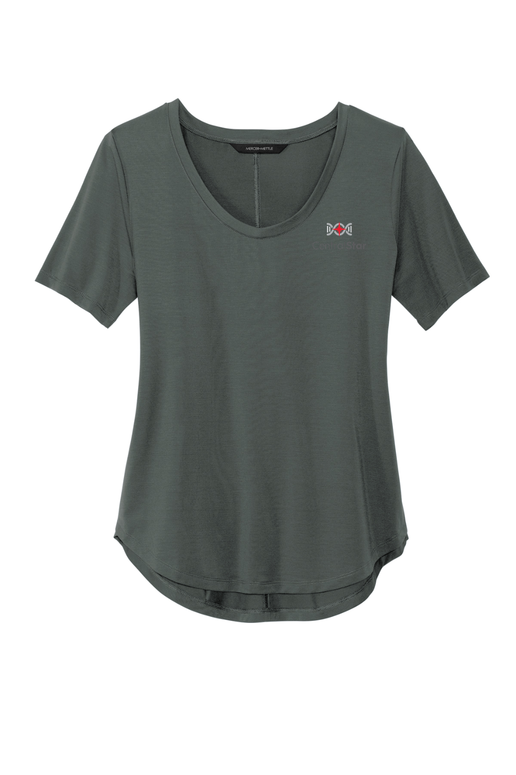 MERCER+METTLE Women’s Stretch Jersey Relaxed Scoop