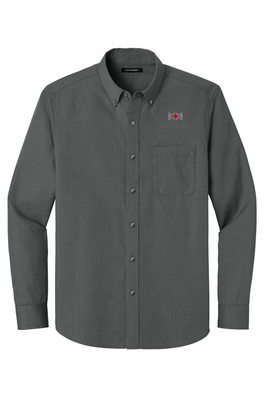 Port Authority Long Sleeve Nailhead Easy Care Shirt