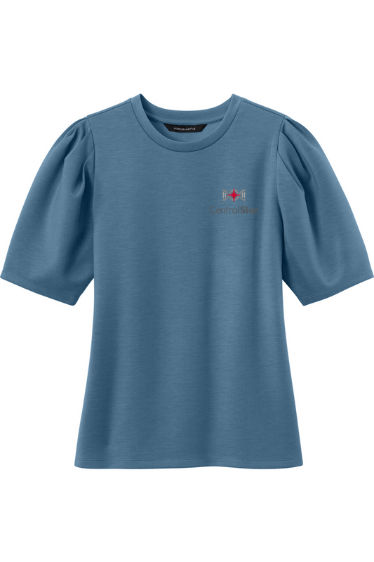 Mercer+Mettle Women's Short Sleeve Lite Spacer Top