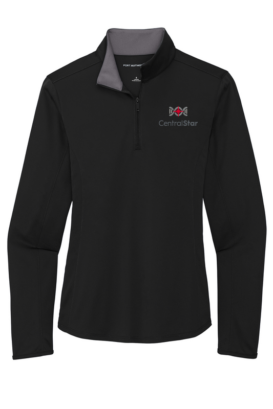 Port Authority Ladies Silk Touch Performance 1/4-Zip