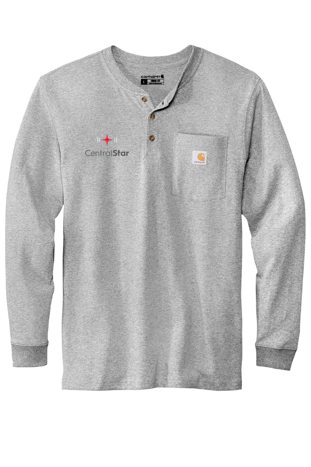 Carhartt Long Sleeve Henley T-Shirt