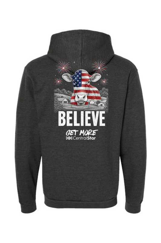 Tultex Full-Zip Hooded Sweatshirt Specialty Print