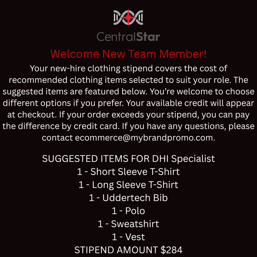New Hire information for New Hires DHI Specialist
